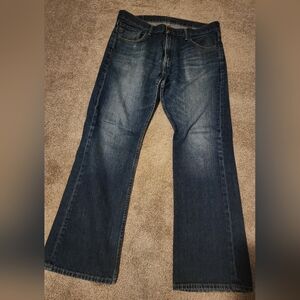 Levi's Men's Straight Fit Blue Jeans